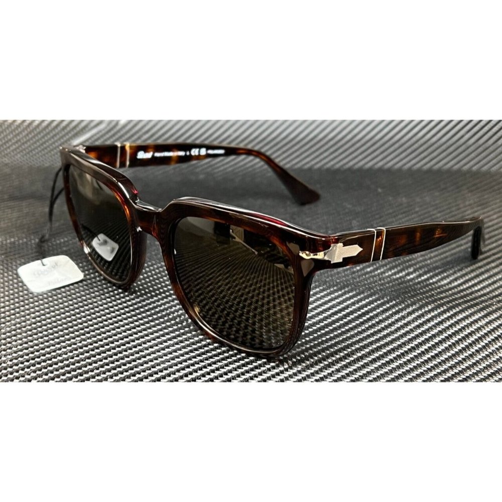 Persol Havana 57mm Polarized Sunglasses